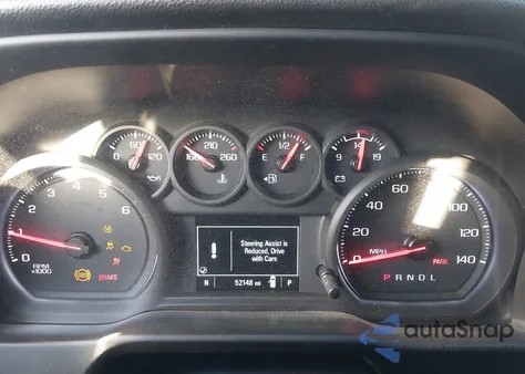 2020 Chevrolet Silverado 1500 2Wd Standard Bed Custom z USA, uszkodzony, nr VIN 1GCRWBEH3LZ264829